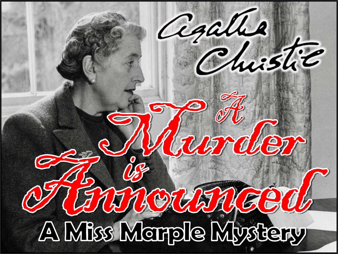 3 – Murder Announced text w background